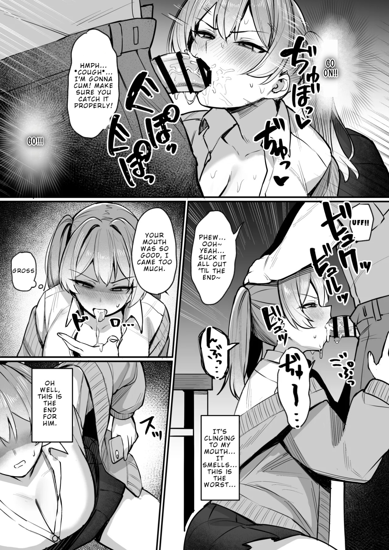 Hentai Manga Comic-Cheeky JK Who Underestimates Adults Gets ‘Taught a Lesson'-Read-12